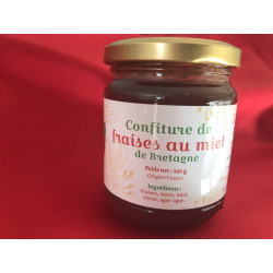 Confiture de Miel Fraise & Pomme | Les Ruches d'Armalia