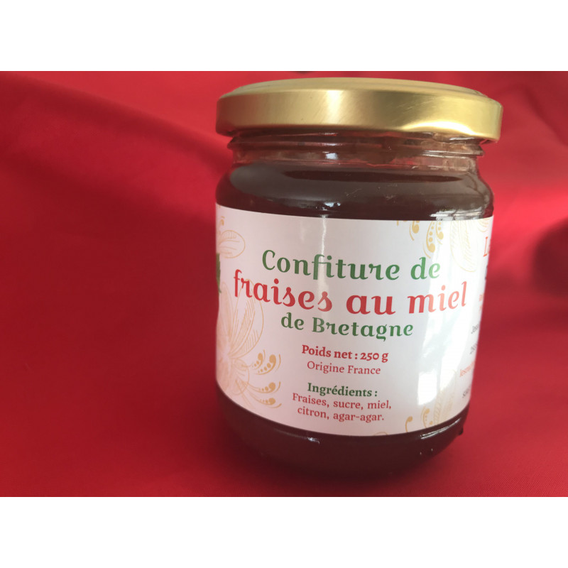 Confiture de Miel Fraise & Pomme | Les Ruches d'Armalia